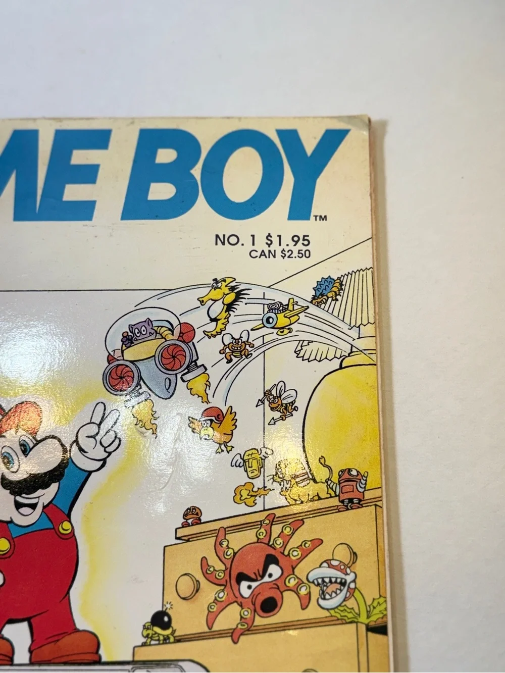 Game Boy Valiant Vol. 1 No. 1 (1990) Nintendo Comics System